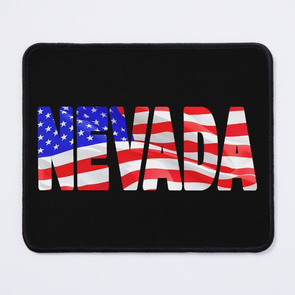Item preview, NEVADA - United States of America Red White and Blue Sticker Tee Shirt designed and sold by Adam Gormley.