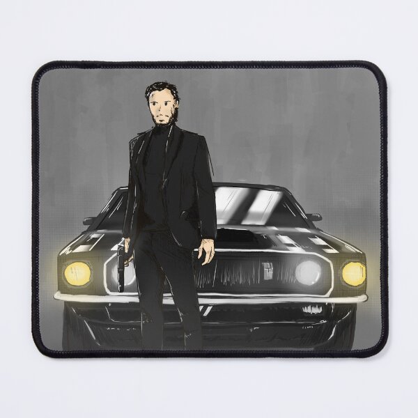 Item preview, John Wick (1969 Ford Mustang) designed and sold by MrsSpyder.