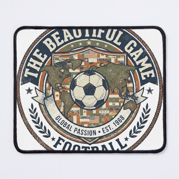 Item preview, The Beautiful Game Football designed and sold by Fankickstore.