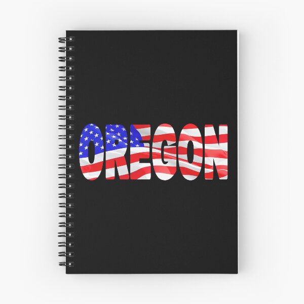 Item preview, OREGON - United States of America Red White and Blue Sticker Tee Shirt designed and sold by Adam Gormley.