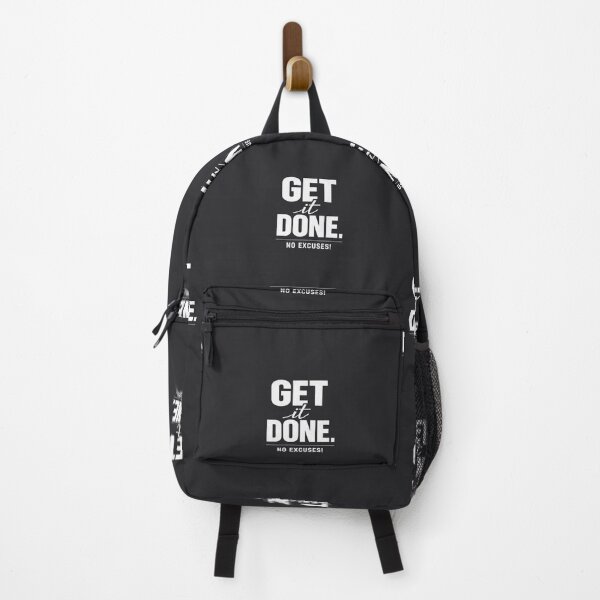 Item preview, Get it done- no excuses fitness wear, designed and sold by Thinkersvillage.