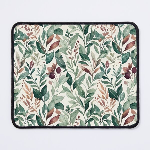 Item preview, Elegant Watercolor Botanical Leaf Pattern designed and sold by zenjiinspired.