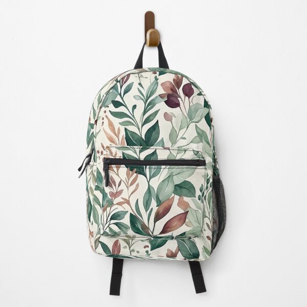Item preview, Elegant Watercolor Botanical Leaf Pattern designed and sold by zenjiinspired.