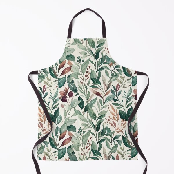 Item preview, Elegant Watercolor Botanical Leaf Pattern designed and sold by zenjiinspired.