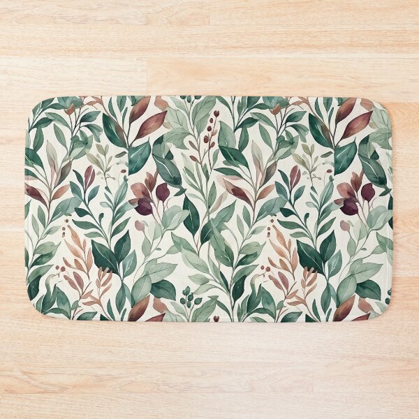 Item preview, Elegant Watercolor Botanical Leaf Pattern designed and sold by zenjiinspired.