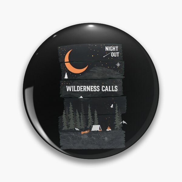 Item preview, Rustic Wood Plank Night Camping Moon designed and sold by Prof4Artist.