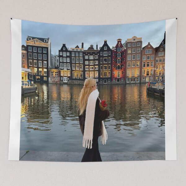 Item preview, Cozy Portugal Flag Canal Cafés designed and sold by Blosslandscape.
