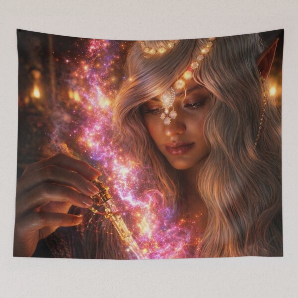 Item preview, The Elixir Maker designed and sold by Illustrations & Designs by Michelle Moore.