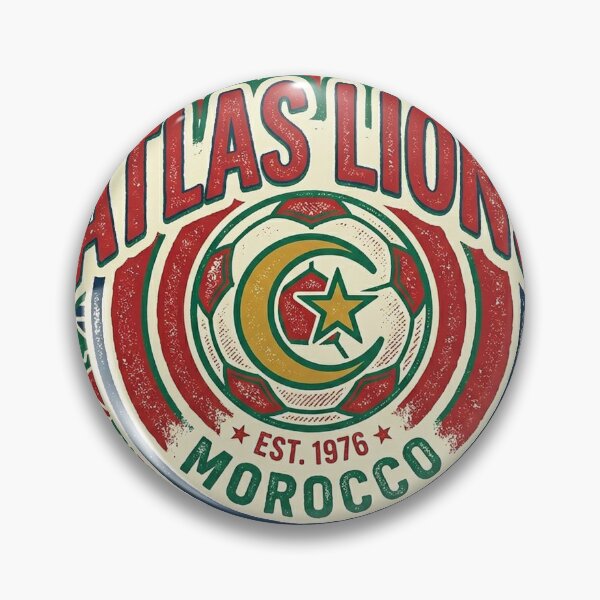 Item preview, Atlas Lions Morocco Football designed and sold by Fankickstore.