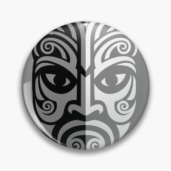 Item preview, Mask black and white designed and sold by goldengallery.