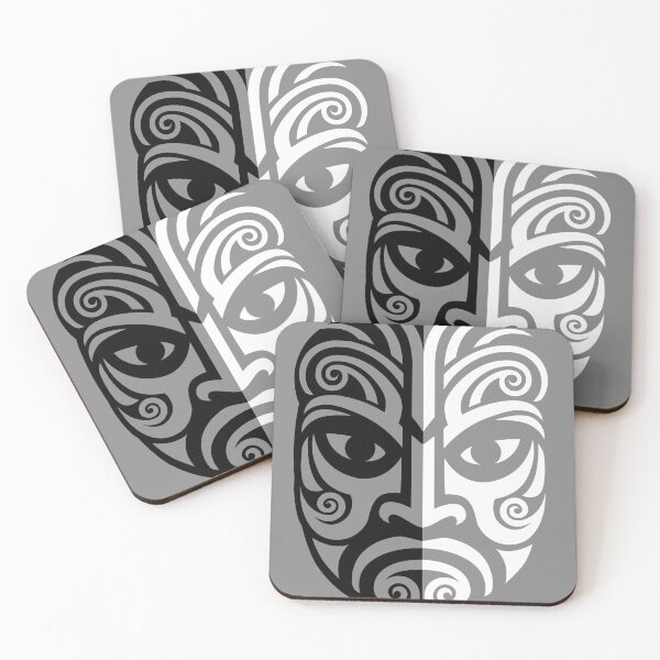 Item preview, Mask black and white designed and sold by goldengallery.