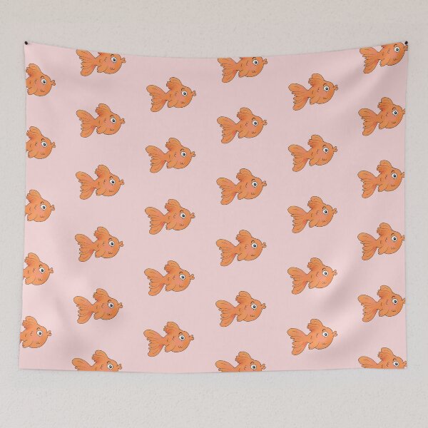 Item preview, Fish Tank Life (Pink) designed and sold by yellowflowerhut.