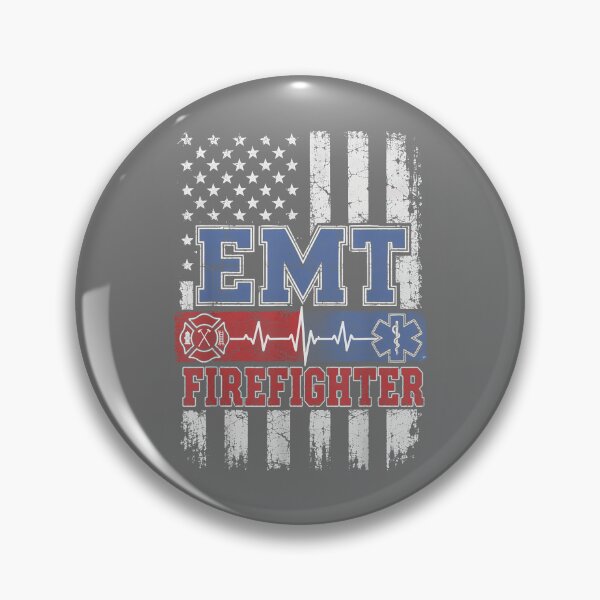 Item preview, National EMS Week 2026 EMT Firefighter American Flag Proud designed and sold by KristineLi.
