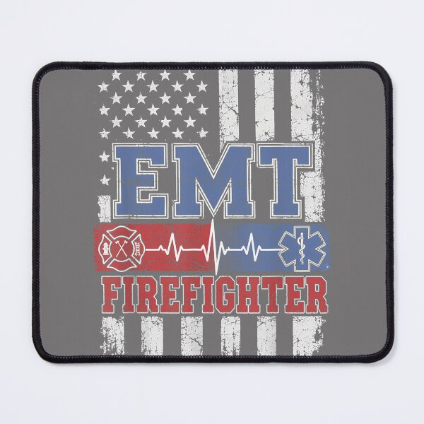 Item preview, National EMS Week 2026 EMT Firefighter American Flag Proud designed and sold by KristineLi.