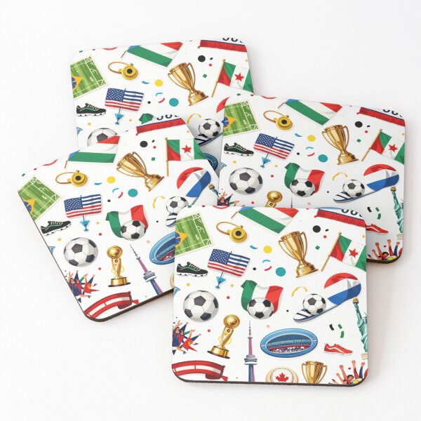 Item preview, 2026 World Soccer Nations Pattern | Global Football Flags Design designed and sold by piketo.