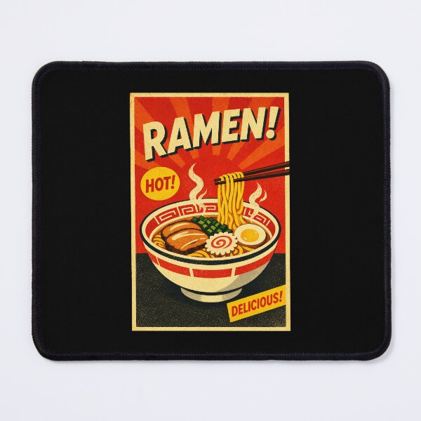 Item preview, Retro Ramen Bowl Poster With Vintage Japanese Food Market Style designed and sold by eliramaison.