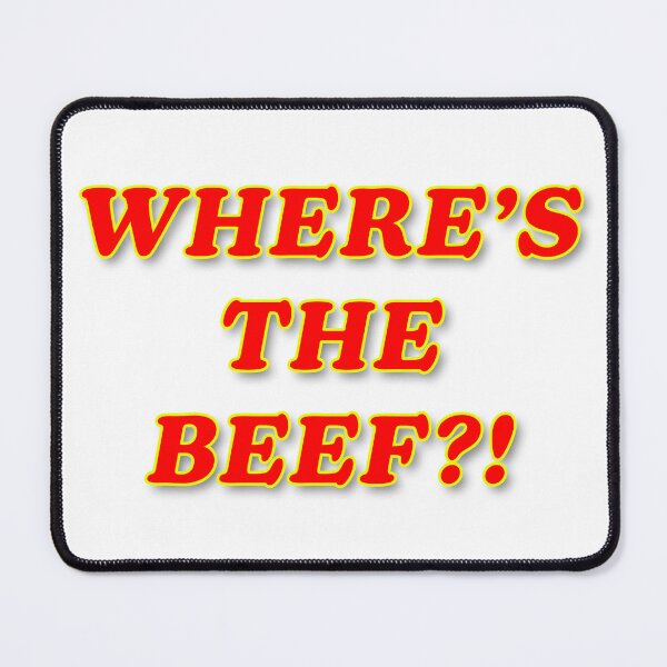 Item preview, Where's The Beef?! designed and sold by Normbot2000.