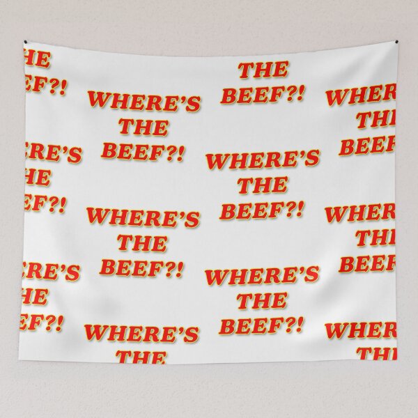 Item preview, Where's The Beef?! designed and sold by Normbot2000.