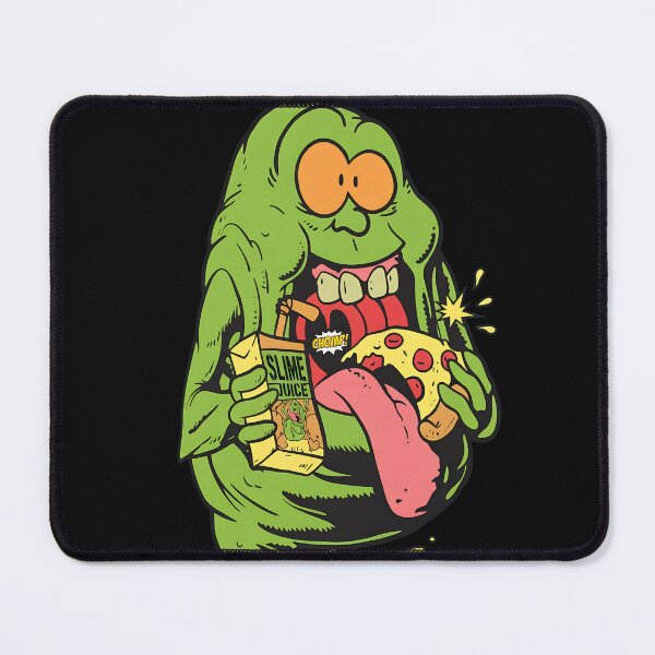 Item preview, Slime Ghost Eating Pizza Juice Box Art designed and sold by Prof4Artist.