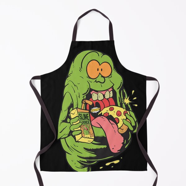 Item preview, Slime Ghost Eating Pizza Juice Box Art designed and sold by Prof4Artist.