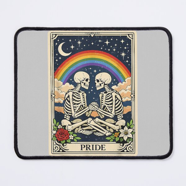 Item preview, LGBT Tarot Skeleton Gay Pride LGBTQ Equal Rights Transgender designed and sold by mjohnson9.