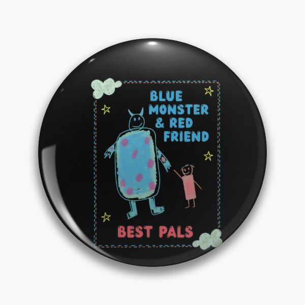 Item preview, Child's Drawing Monster Friend Holding Hand designed and sold by Prof4Artist.