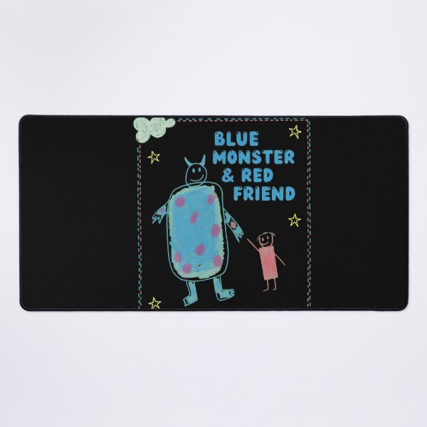 Item preview, Child's Drawing Monster Friend Holding Hand designed and sold by Prof4Artist.