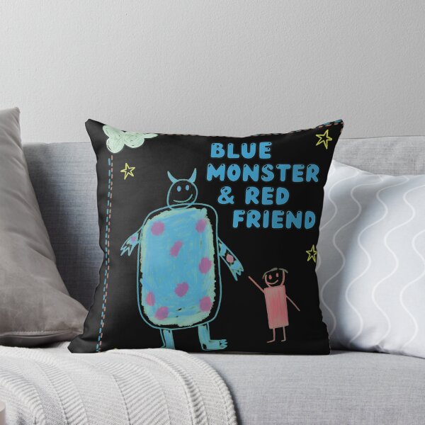 Item preview, Child's Drawing Monster Friend Holding Hand designed and sold by Prof4Artist.