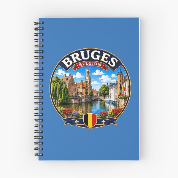 Item preview, Bruges, Belgium - Medieval Canal City designed and sold by Myra365Art.