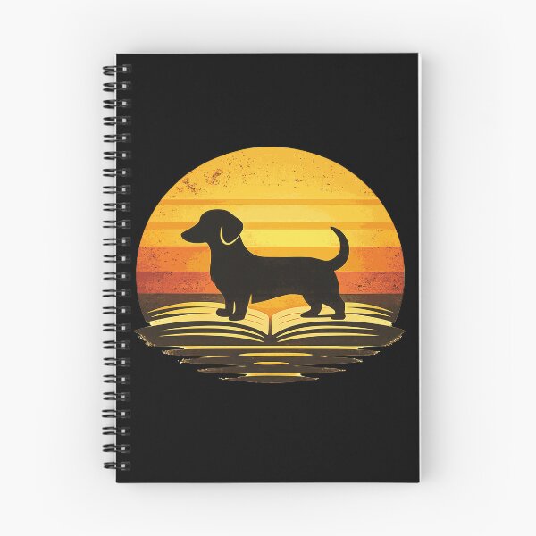 Item preview, Dachshund Book Lover Sunset designed and sold by Corvoria.