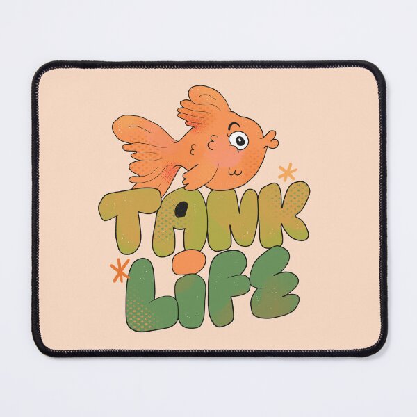 Item preview, Fish Tank Life (Green) designed and sold by yellowflowerhut.