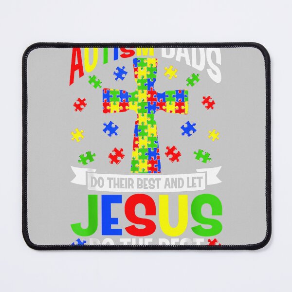 Item preview, Autism Dads Do Their Best Autism Awareness Support Christian designed and sold by KathieFaugh.