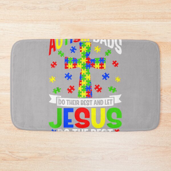 Item preview, Autism Dads Do Their Best Autism Awareness Support Christian designed and sold by KathieFaugh.