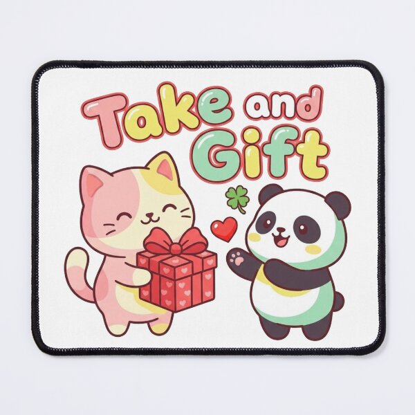 Item preview, Take and Gift Cute Cat & Panda Design designed and sold by morning sun.