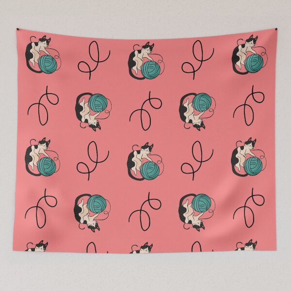 Item preview, Kitty Chasing Yarn designed and sold by elau.