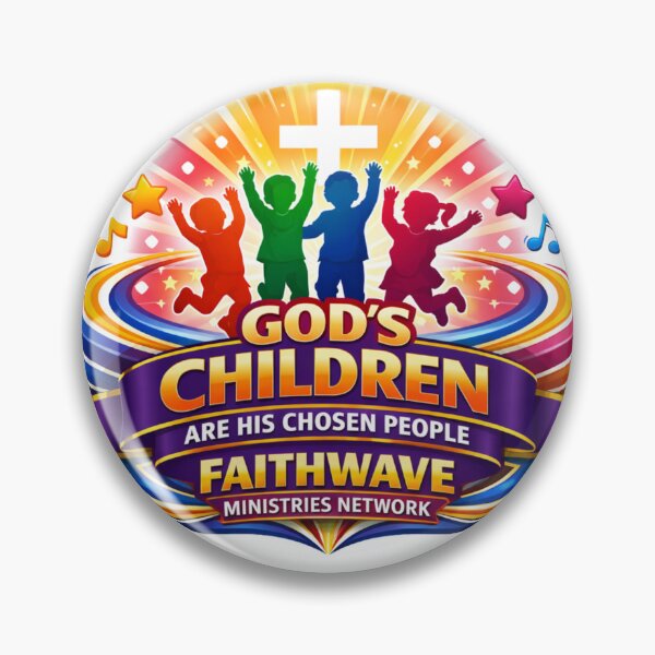Item preview, God’s Children Are His Chosen People – FaithWave Ministries Network designed and sold by MastersDesignNk.