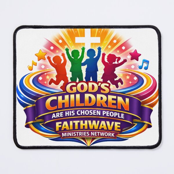 Item preview, God’s Children Are His Chosen People – FaithWave Ministries Network designed and sold by MastersDesignNk.