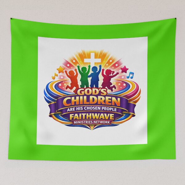 Item preview, God’s Children Are His Chosen People – FaithWave Ministries Network designed and sold by MastersDesignNk.