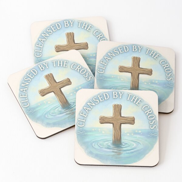 Item preview, Submerged Cross Cleansing: A Symbol of Enduring Faith designed and sold by LibertyForge-Co.