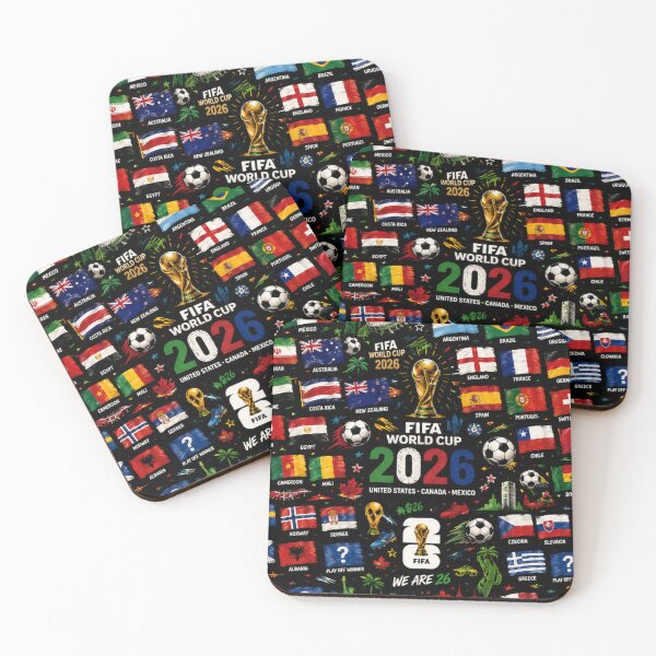 Item preview, 2026 World Soccer Nations Pattern | Global Football Flags Design designed and sold by piketo.
