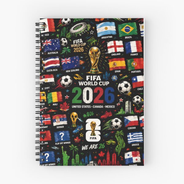 Item preview, 2026 World Soccer Nations Pattern | Global Football Flags Design designed and sold by piketo.