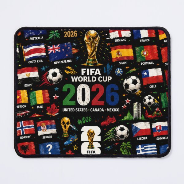 Item preview, 2026 World Soccer Nations Pattern | Global Football Flags Design designed and sold by piketo.