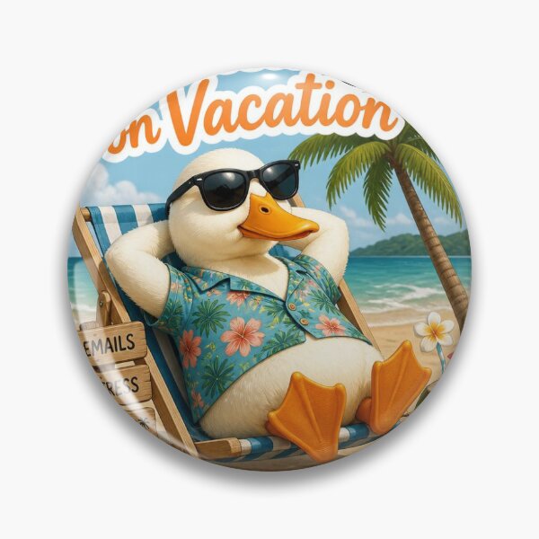 Item preview, Mentally On Vacation Sticker designed and sold by redblink store.