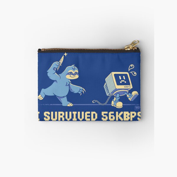 Item preview, I Survived 56 kbps designed and sold by World Domination For Cats ®.