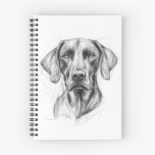 Item preview, Great Dane Doggie Illustration designed and sold by Roxane Bay.