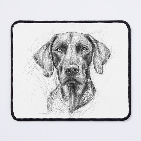 Item preview, Great Dane Doggie Illustration designed and sold by Roxane Bay.