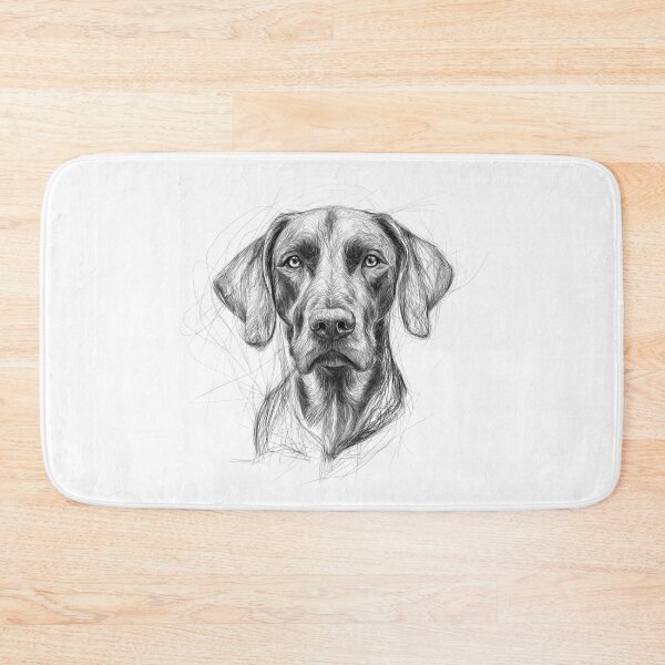 Item preview, Great Dane Doggie Illustration designed and sold by Roxane Bay.