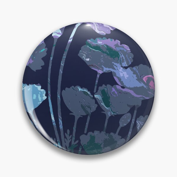 Item preview, Galaxy Bloom Floral Stencil Art designed and sold by GAP90.