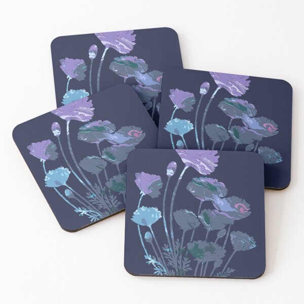 Item preview, Galaxy Bloom Floral Stencil Art designed and sold by GAP90.