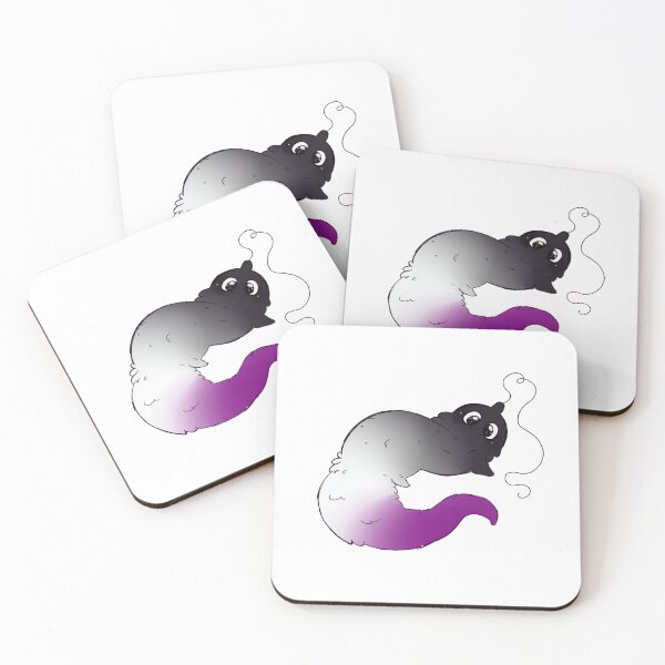 Item preview, Asexual pride worm on a string  designed and sold by butteredOWO.